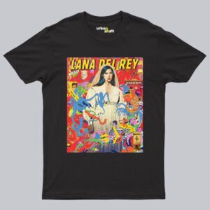 Singer-Lana-Delrey-Black-T-shirt