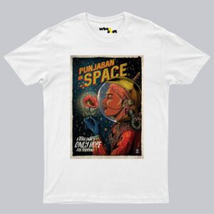 Punjaban in Space Art T-shirt